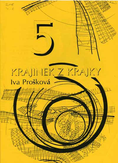 5 Krajinek z Krajky  (moderne Bilder) von Iva Prokov
